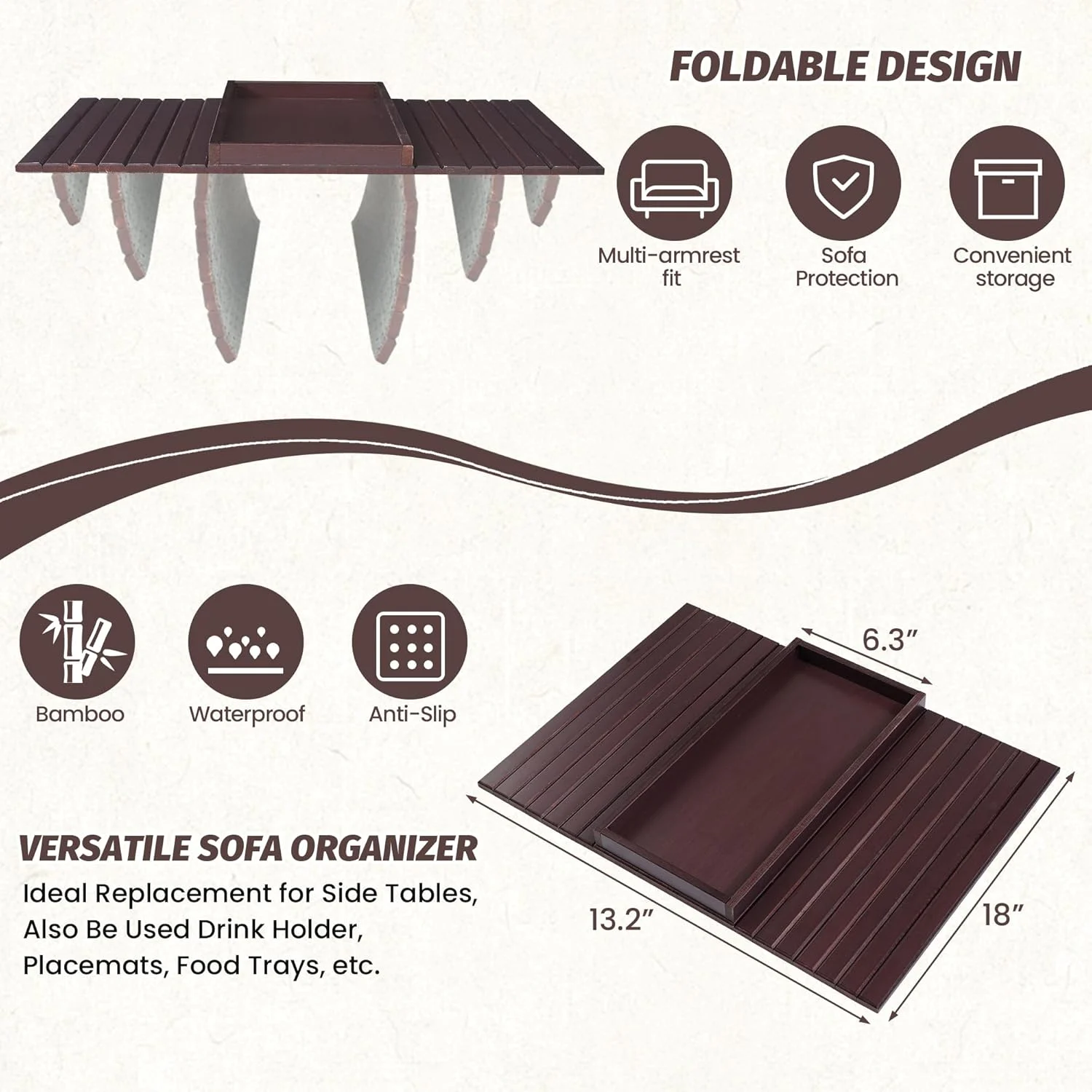 bamboo sofa arm tray 4