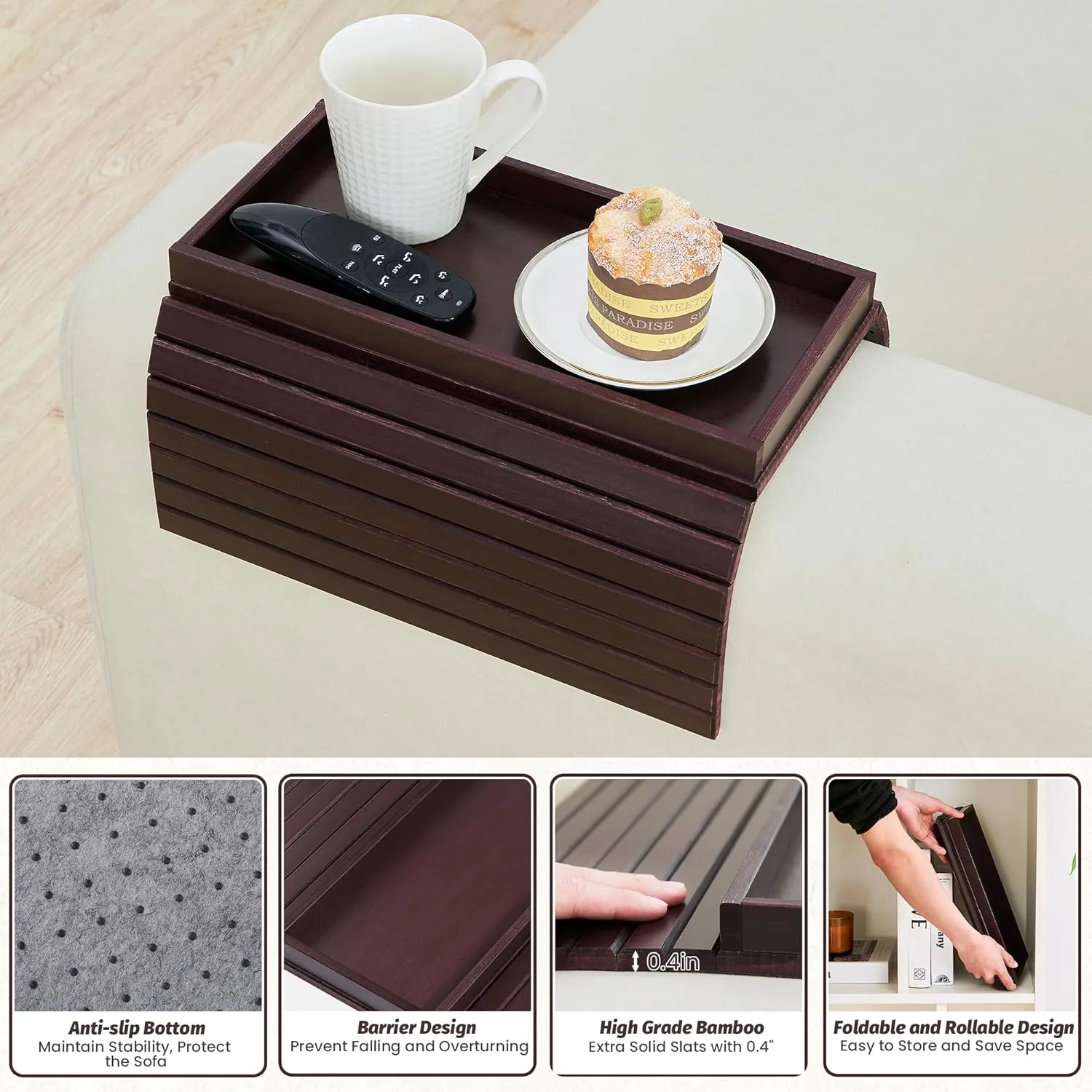 bamboo sofa arm tray 6