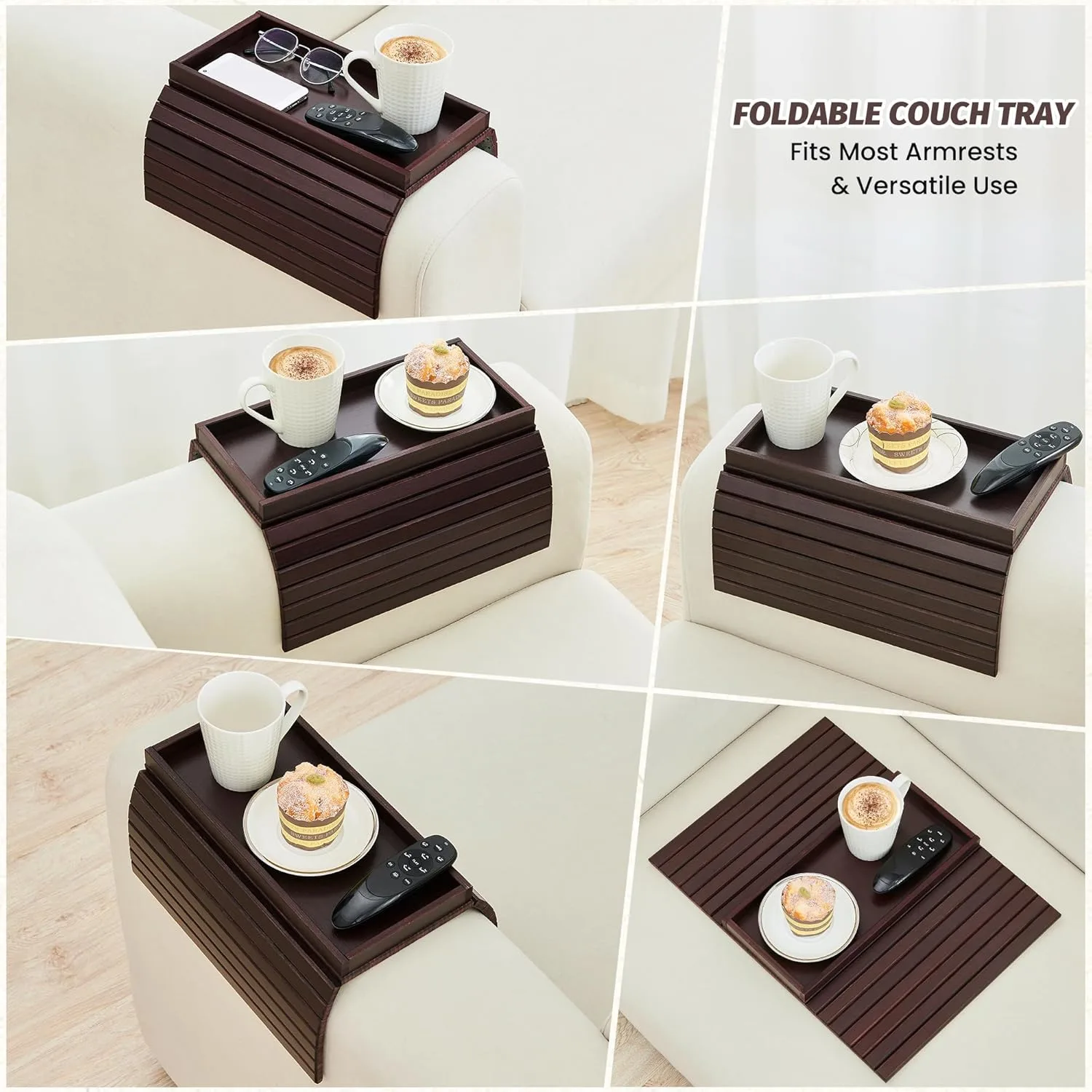 bamboo sofa arm tray 7