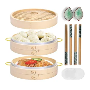 bamboo steamer basket 1