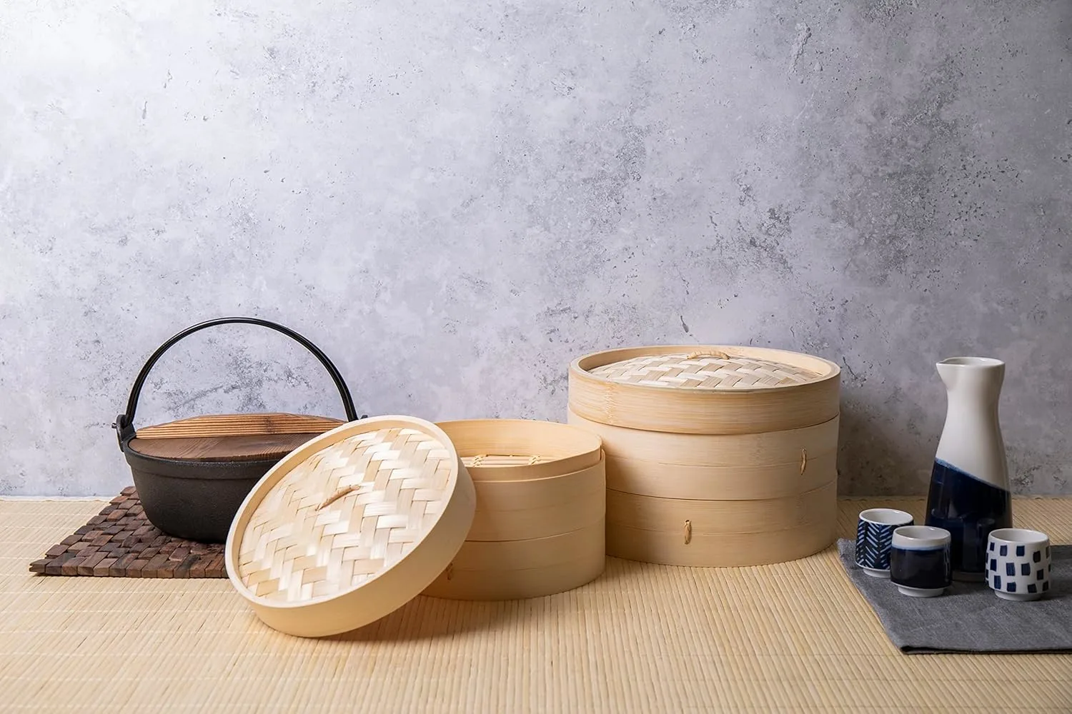 bamboo steamer tier 4