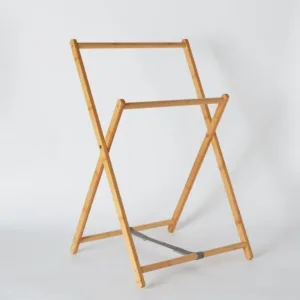 bamboo towel rack 2