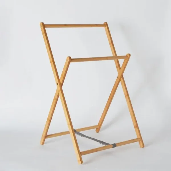 bamboo towel rack 2
