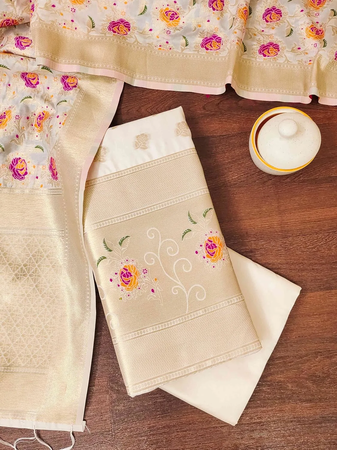 banarasi silk salwar suit 2