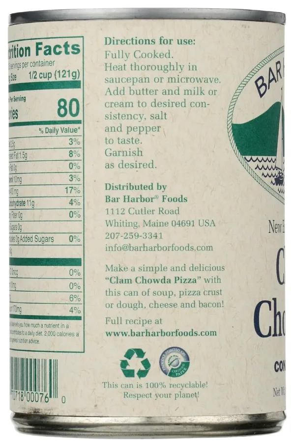 bar harbor chowder clam 6