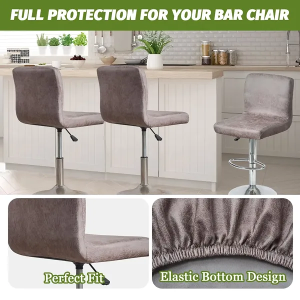 bar stool covers set 5