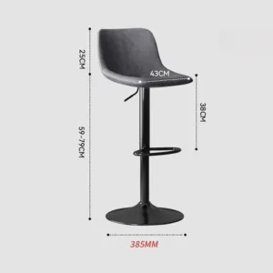 bar stools adjustable 3