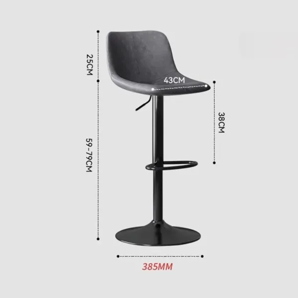 bar stools adjustable 3