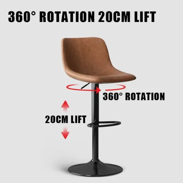 bar stools adjustable 7