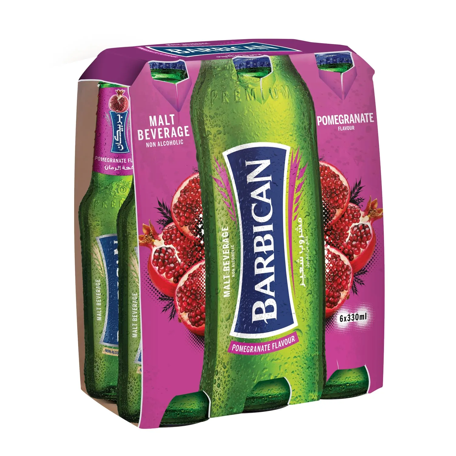 barbican pomegranate malt drink 4