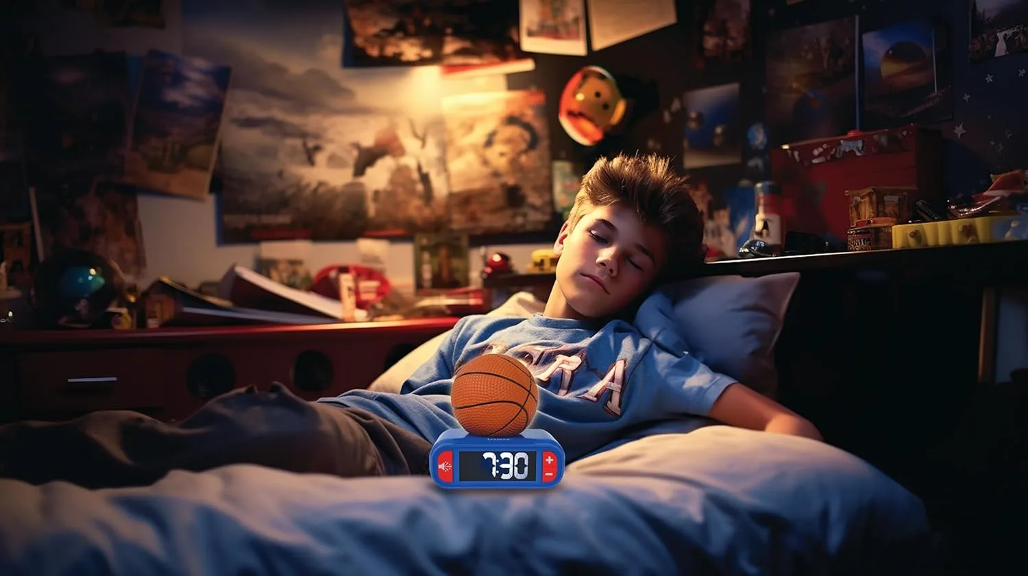 basketball alarm clock 5