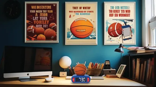 basketball alarm clock 6
