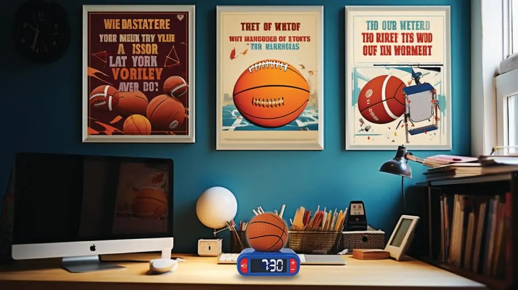 basketball alarm clock 6