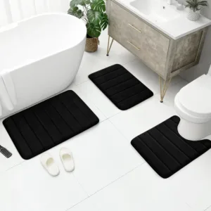 bath rug set foam 6