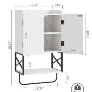 bathroom cabinet wall 2