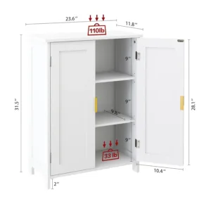 bathroom cabinet white 2