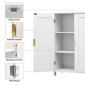 bathroom cabinet white 5