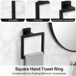 bathroom hardware set matte 4