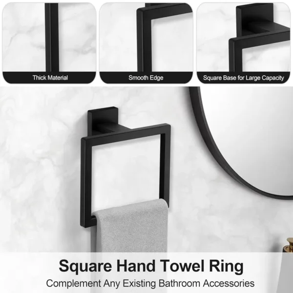 bathroom hardware set matte 4