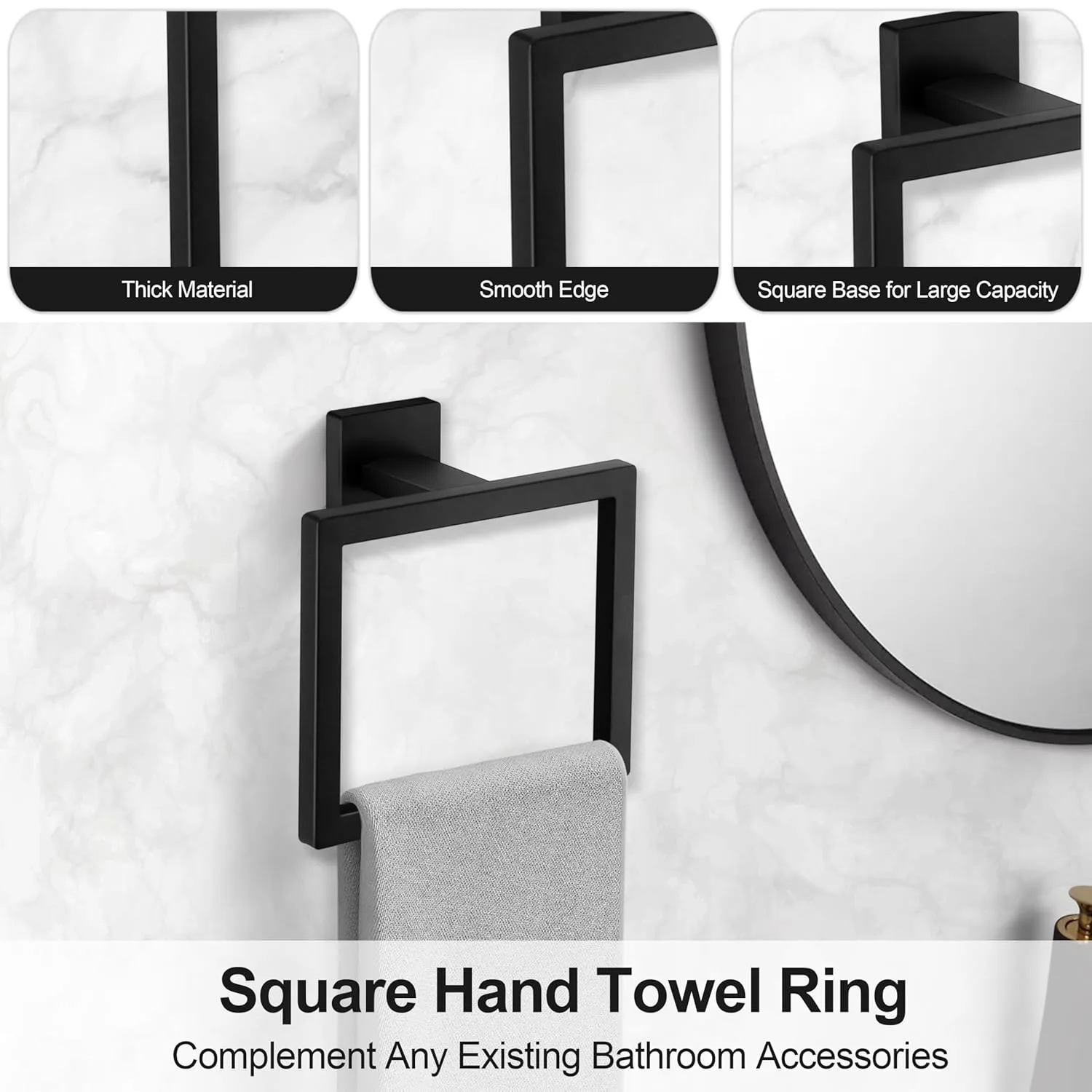 bathroom hardware set matte 4