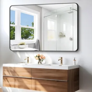 bathroom mirror black 1