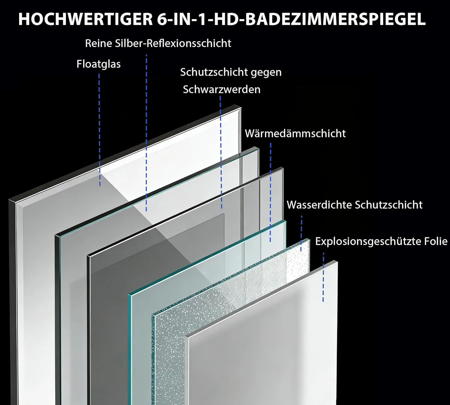 bathroom mirror cabinet led 5