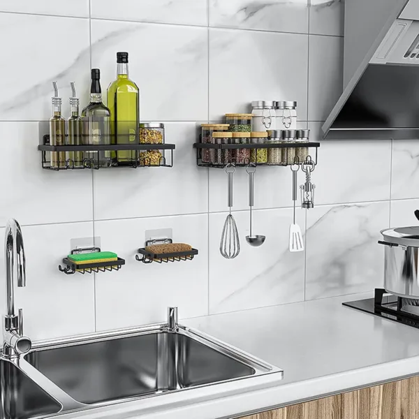 bathroom shelf pack 6