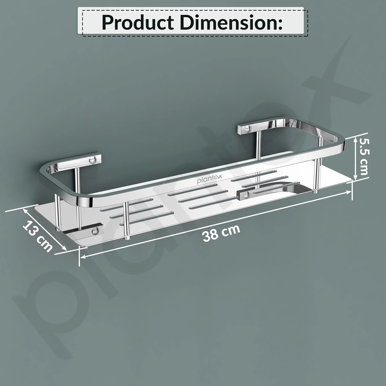 bathroom shelf stainless steel 2