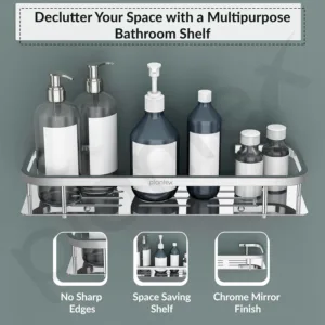 bathroom shelf stainless steel 3