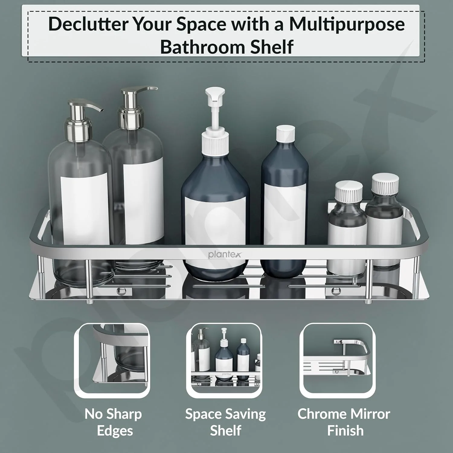 bathroom shelf stainless steel 3