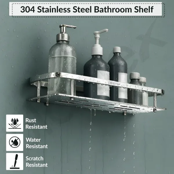 bathroom shelf stainless steel 4