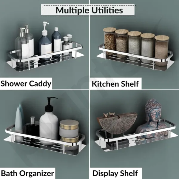 bathroom shelf stainless steel 7