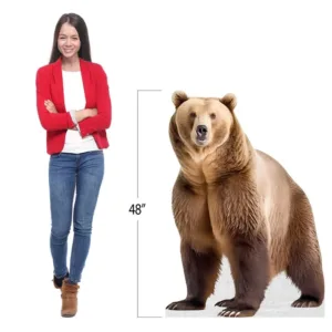 bear cardboard cutout standup 2