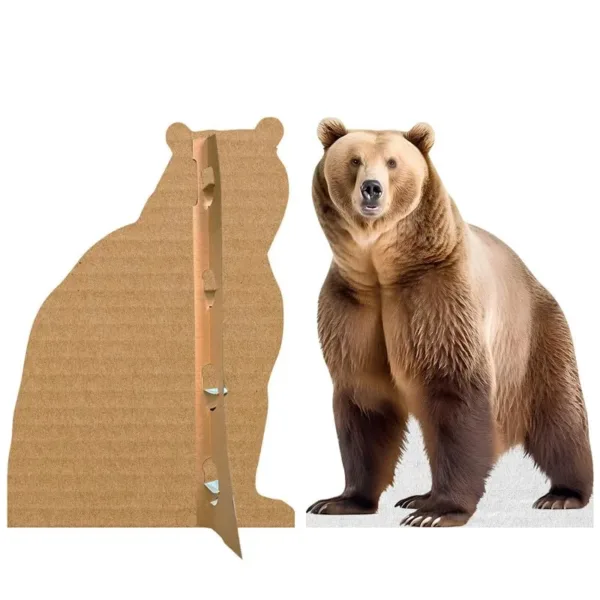 bear cardboard cutout standup 3