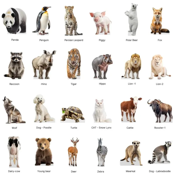 bear cardboard cutout standup 6