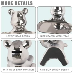 bear statue key holder 4