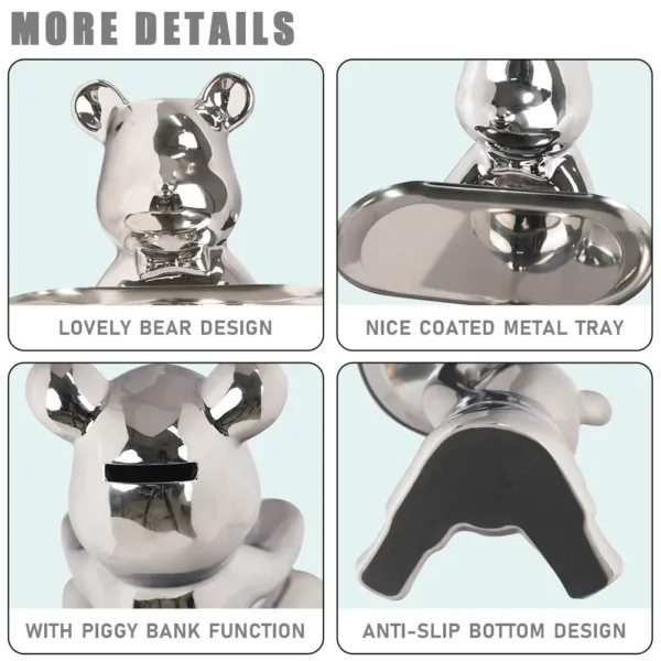 bear statue key holder 4