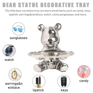 bear statue key holder 5