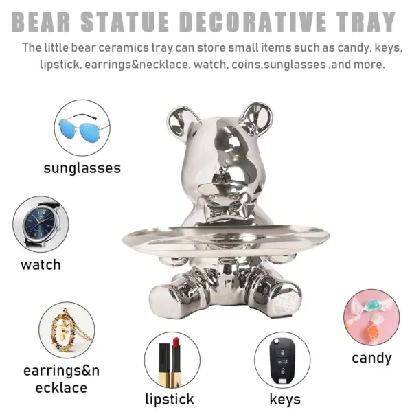 bear statue key holder 5