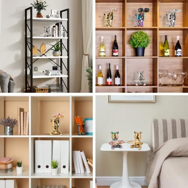 bear statue key holder 6