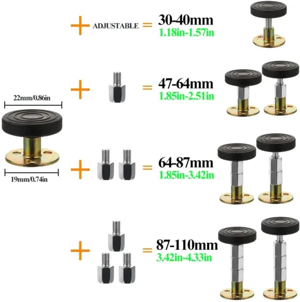 bed frame stoppers 3