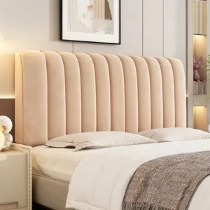 bed headboard cover khaki 1
