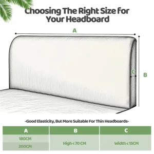bed headboard cover khaki 2