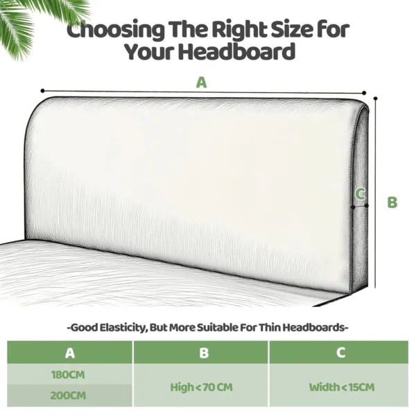 bed headboard cover khaki 2
