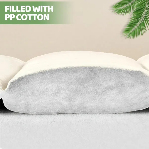 bed headboard cover khaki 4