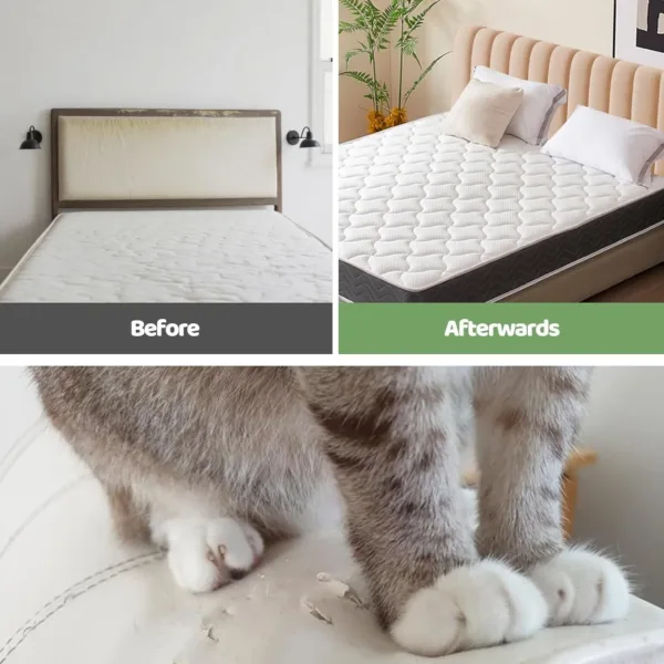 bed headboard cover khaki 6