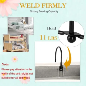 bedside caddy hanging storage 2