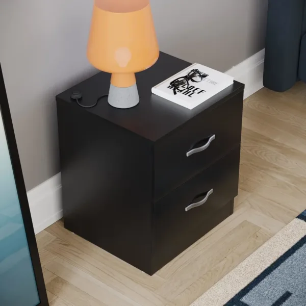 bedside table black 7