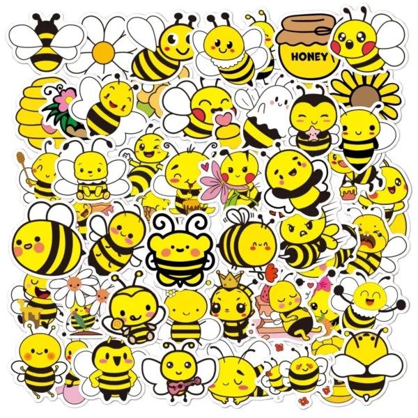 bee stickers kids 1