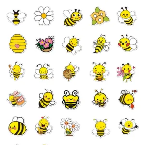 bee stickers kids 2